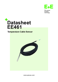 Thumbnail of document Data Sheet - EE461 Cable Temperature Sensor
